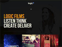 Tablet Screenshot of logicfilms.com